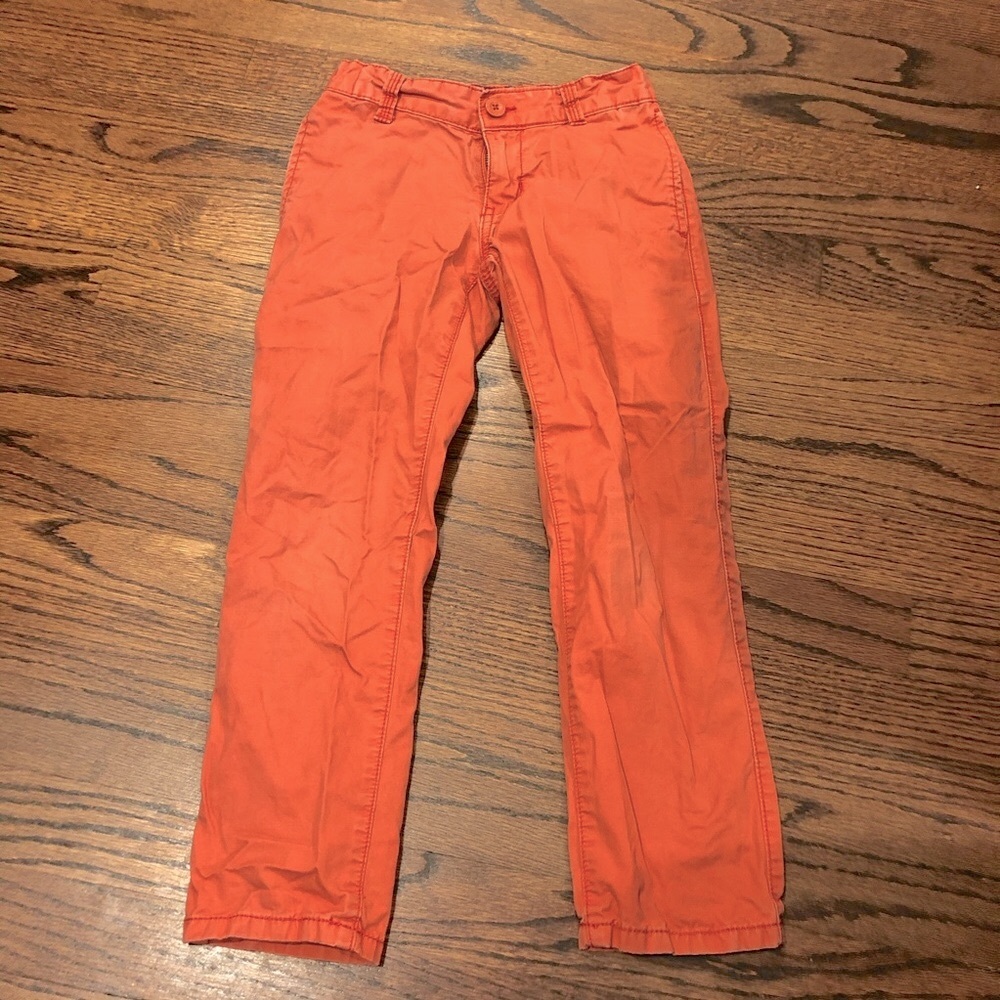 OLD NAVY Coral Colored Skinny Khakis size 6